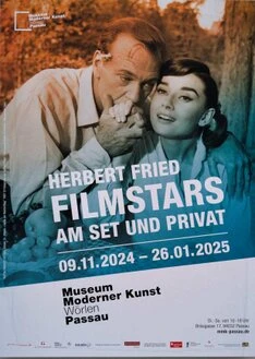 Plakat zur Ausstellung von Herbert Fried